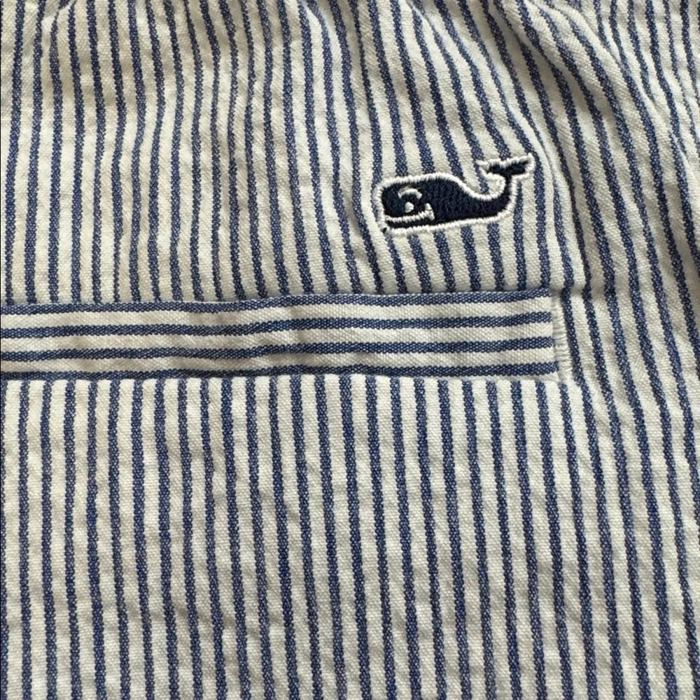 Vineyard Vines Pull On Seersucker Shorts